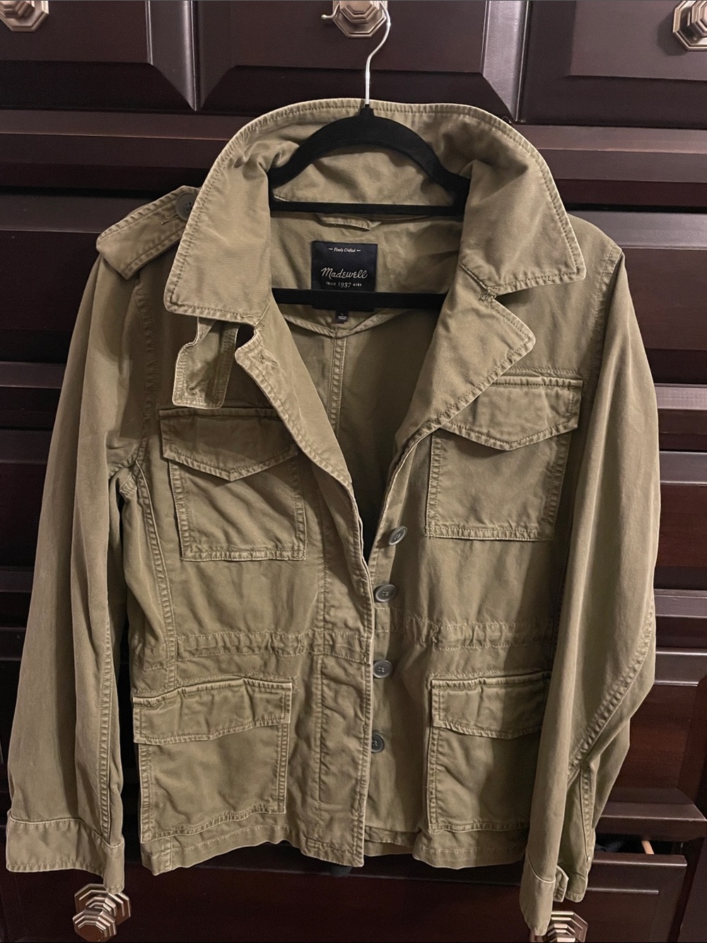 Madewell Khaki Utility Field Jacket